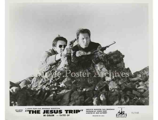 JESUS TRIP, 1971 8x10 still set of 12, biker action thriller, Tippy Walker, Robert Porter.