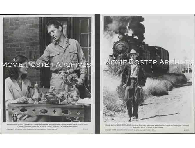 BOUND FOR GLORY, 1976, movie stills, David Carradine, Randy Quaid