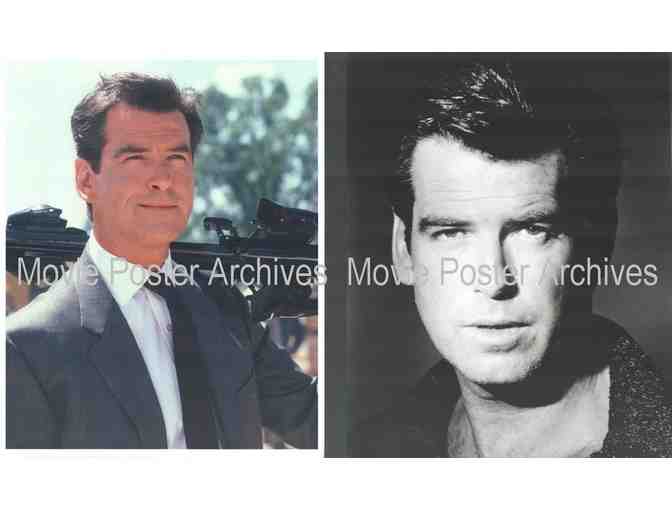 PIERCE BROSNAN, group of classic celebrity portraits, stills or photos