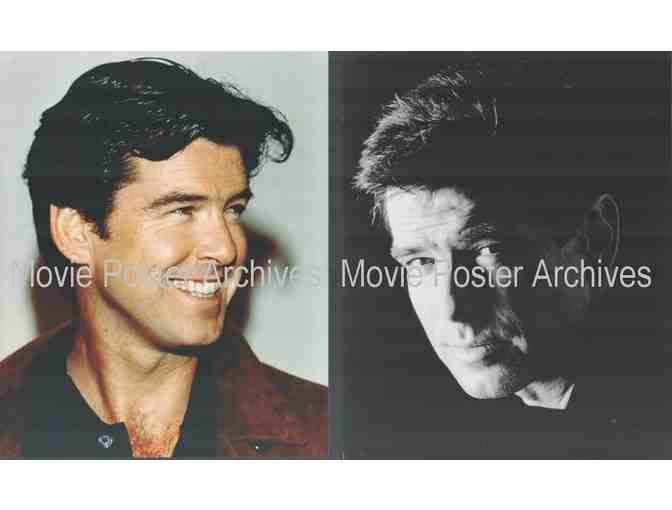 PIERCE BROSNAN, group of classic celebrity portraits, stills or photos
