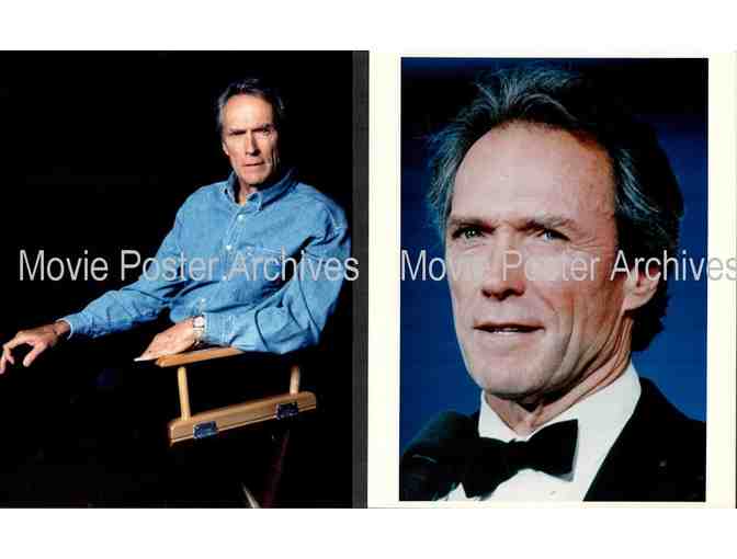CLINT EASTWOOD, group of classic celebrity portraits, stills or photos
