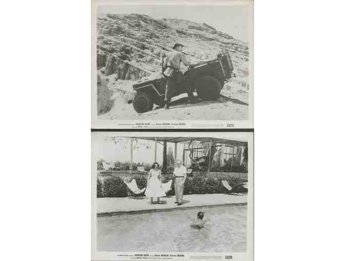 URANIUM BOOM, 1956, movie stills, Dennis Morgan, Patricia Medina