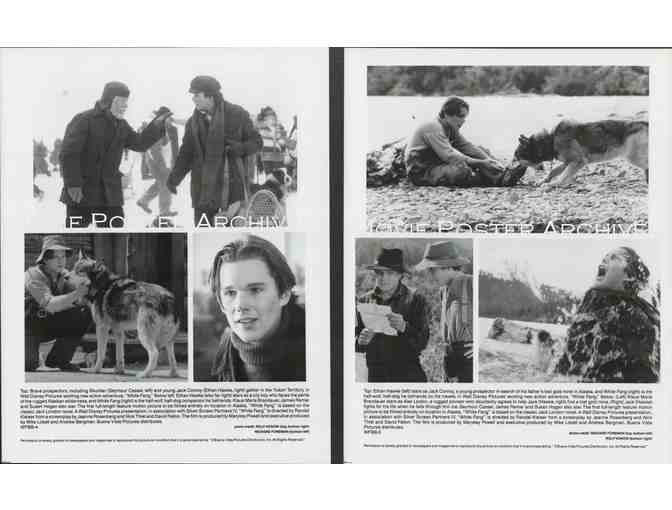 WHITE FANG, 1991, movie stills, Ethan Hawke, Seymour Cassel