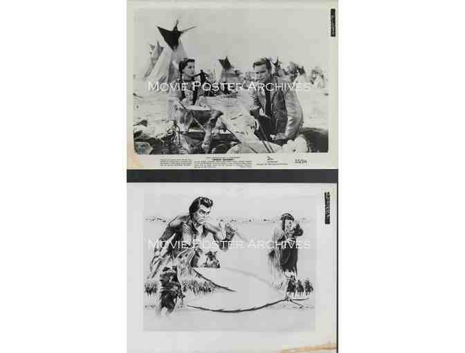 WHITE FEATHER, 1955, movie stills, Robert Wagner, Debra Paget