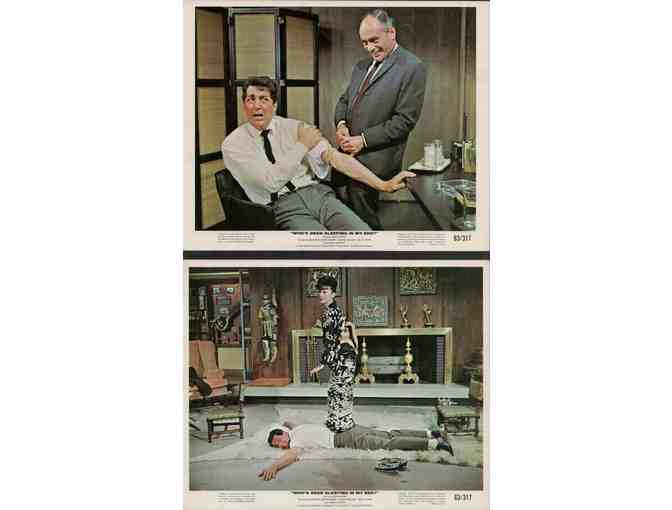 WHOS BEEN SLEEPING IN MY BED, 1963, mini lobby cards, Dean Martin