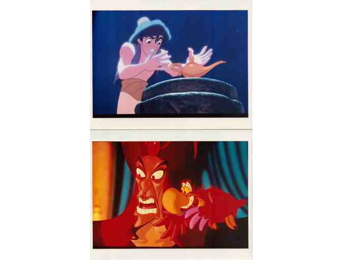 ALADDIN, 1992, color photographs, Walt Disney animation