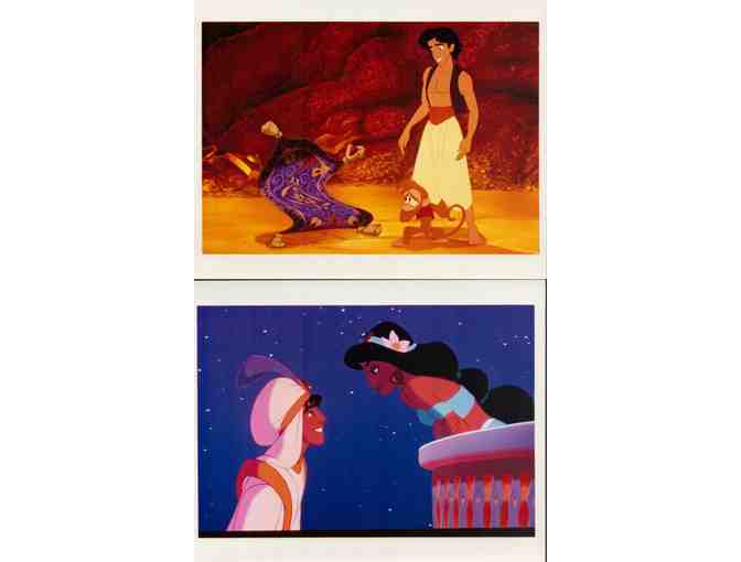 ALADDIN, 1992, color photographs, Walt Disney animation