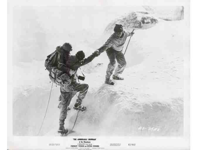 ABOMINABLE SNOWMAN OF THE HIMALAYAS, 1957, movie stills, Peter Cushing