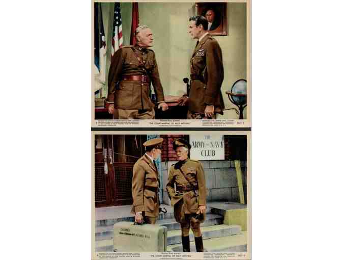 COURT-MARTIAL OF BILLY MITCHELL, 1956, mini lobby card set, Gary Cooper