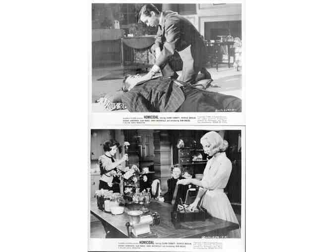 HOMICIDAL, 1961, movie stills, Glenn Corbett, Joan Marshall