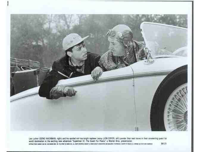 SUPERMAN IV, 1987, movie stills, Christopher Reeve, Gene Hackman