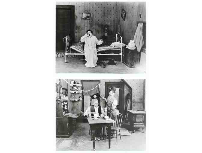 SUNNYSIDE, 1919, movie stills, Charlie Chaplin, Edna Purviance