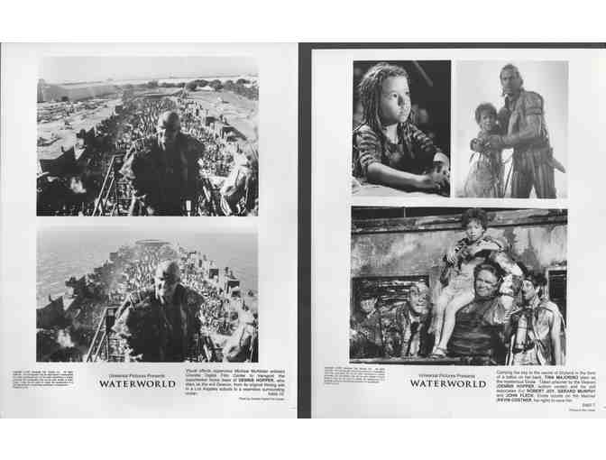 WATERWORLD, 1995, movie stills, Kevin Costner, Dennis Hopper