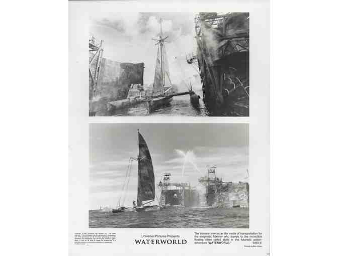 WATERWORLD, 1995, movie stills, Kevin Costner, Dennis Hopper