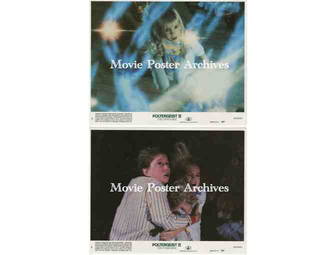 POLTERGEIST II, 1986, mini lobby card set, Craig T. Nelson, Jobeth Williams