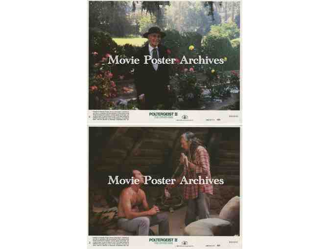 POLTERGEIST II, 1986, mini lobby card set, Craig T. Nelson, Jobeth Williams
