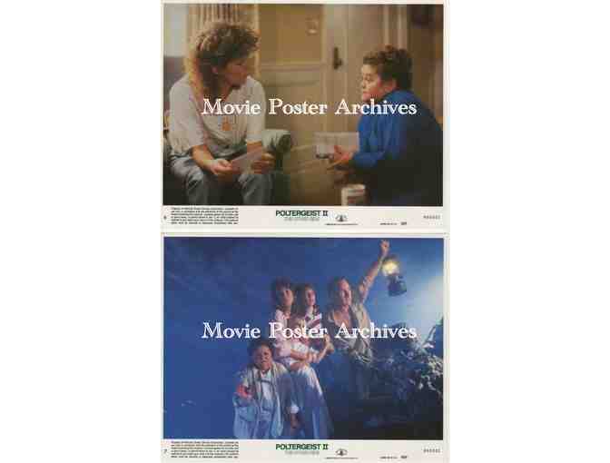 POLTERGEIST II, 1986, mini lobby card set, Craig T. Nelson, Jobeth Williams