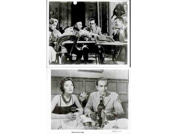 SUN ALSO RISES, 1957, movie stills, Tyrone Power Jr., Ava Gardner