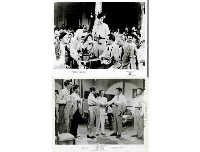 SUN ALSO RISES, 1957, movie stills, Tyrone Power Jr., Ava Gardner