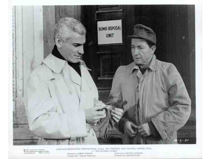 TEN SECONDS TO HELL, 1959, movie stills, Jack Palance, Jeff Chandler