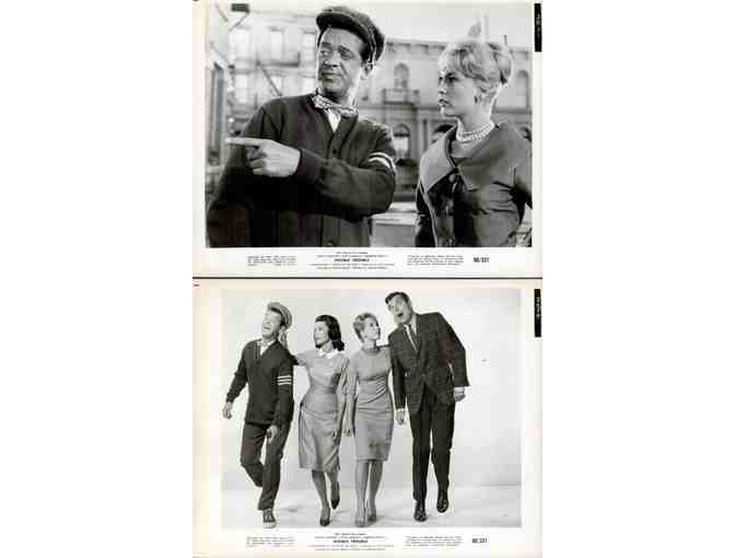 DOUBLE TROUBLE, 1960, movie stills, Barbara Eden, Tommy Noonan