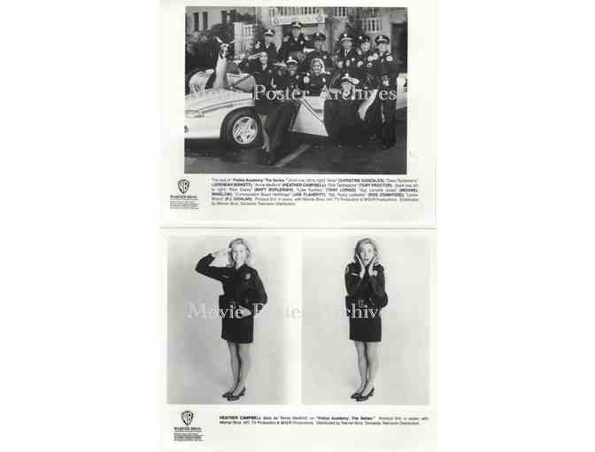 POLICE ACADEMY: THE SERIES, tv stills, Matt Borlenghi, Rod Crawford, Toby Proctor