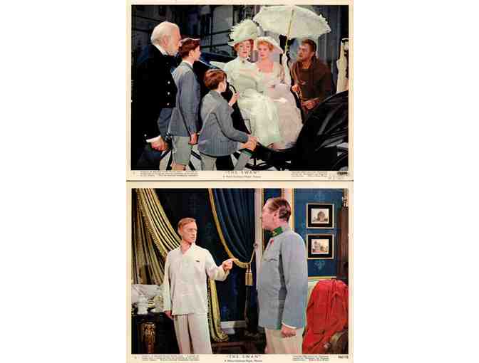 SWAN, 1956, mini lobby cards, Grace Kelly, Alec Guinness