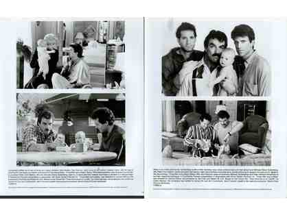 THREE MEN AND A BABY, 1987, movie stills, Tom Selleck, Steve Guttenberg
