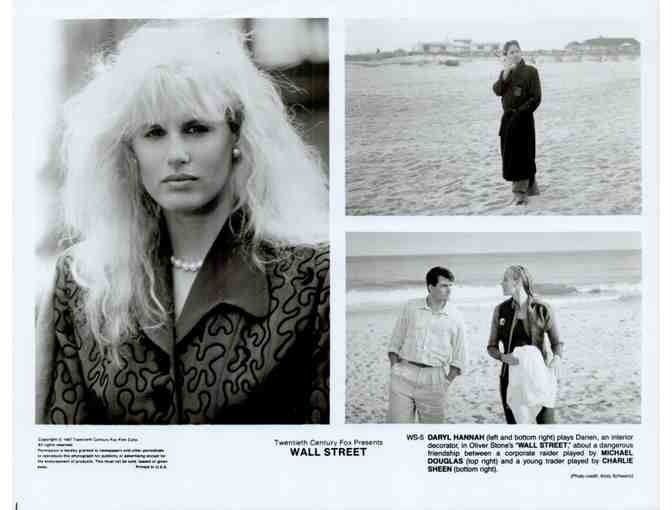 WALL STREET, 1987, movie stills, Michael Douglas, Daryl Hannah