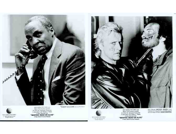 WANTED DEAD OR ALIVE, 1987, movie stills, Rutger Hauer, Gene Simmons