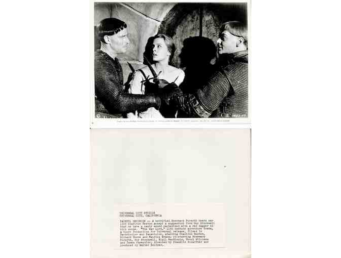 WAR LORD, 1965, movie stills, Charlton Heston, Richard Boone