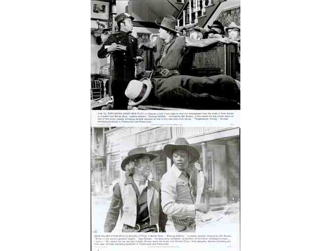 BLAZING SADDLES, 1974, movie stills, Cleavon Little, Gene Wilder