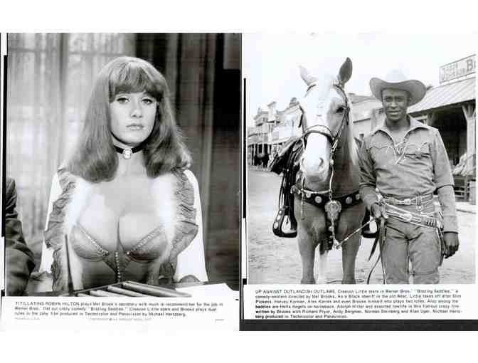 BLAZING SADDLES, 1974, movie stills, Cleavon Little, Gene Wilder