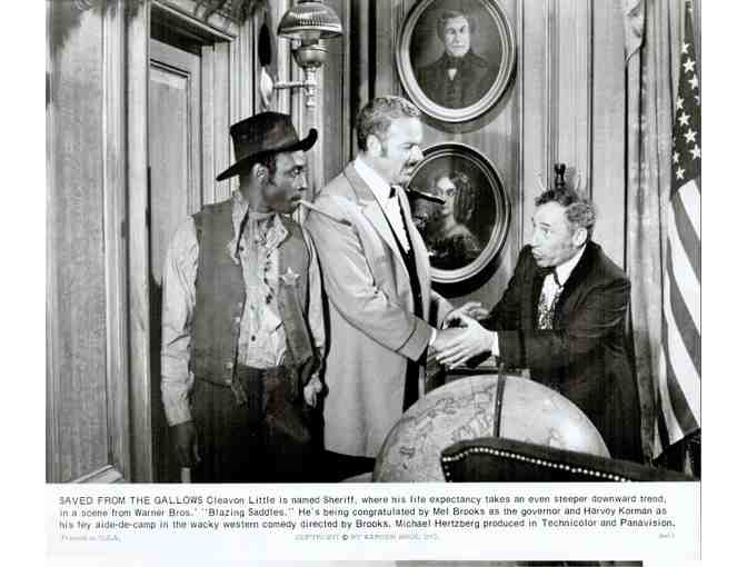BLAZING SADDLES, 1974, movie stills, Cleavon Little, Gene Wilder