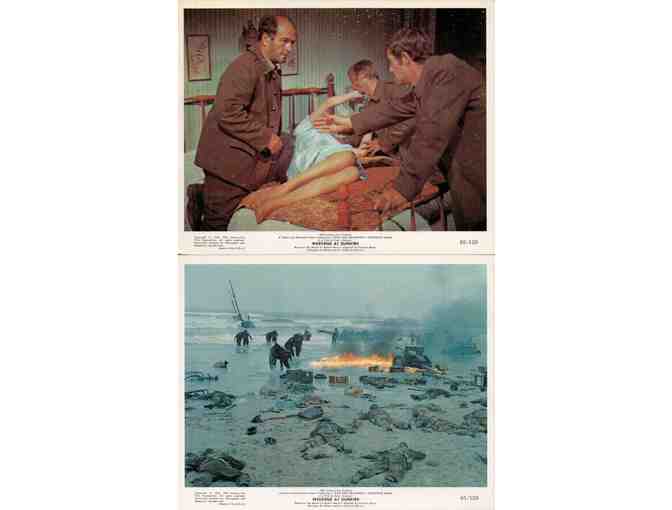 WEEKEND AT DUNKIRK, 1965, mini lobby cards, Jean-Paul Belmondo