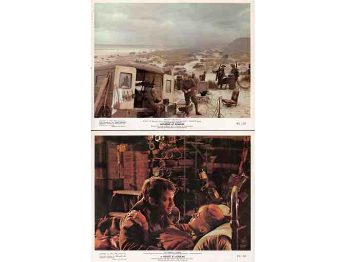 WEEKEND AT DUNKIRK, 1965, mini lobby cards, Jean-Paul Belmondo