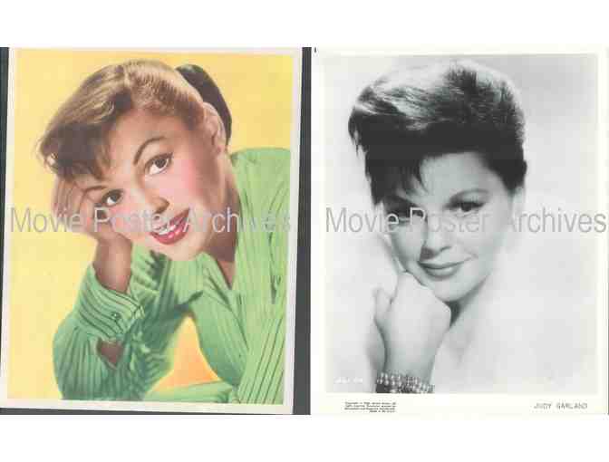 JUDY GARLAND, group of classic celebrity portraits, stills or photos