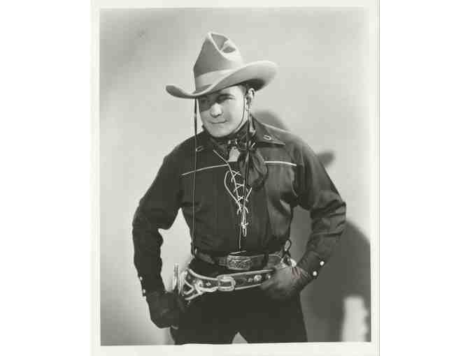 BUCK JONES, group of 9 8x10 classic celebrity portraits and photos