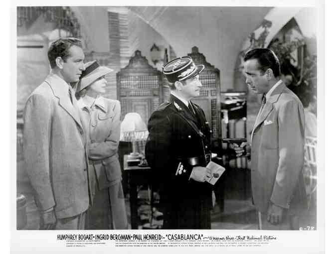 CASABLANCA, 1942, collectors lot, Bogart, Bergman