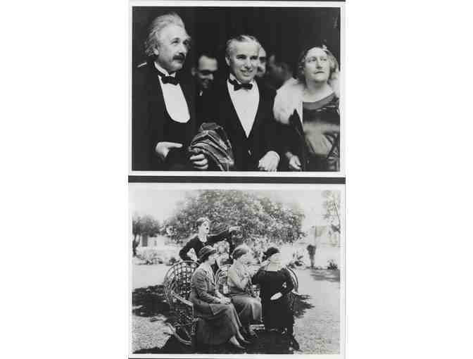 CHARLIE CHAPLIN, group of classic celebrity portraits, stills or photos