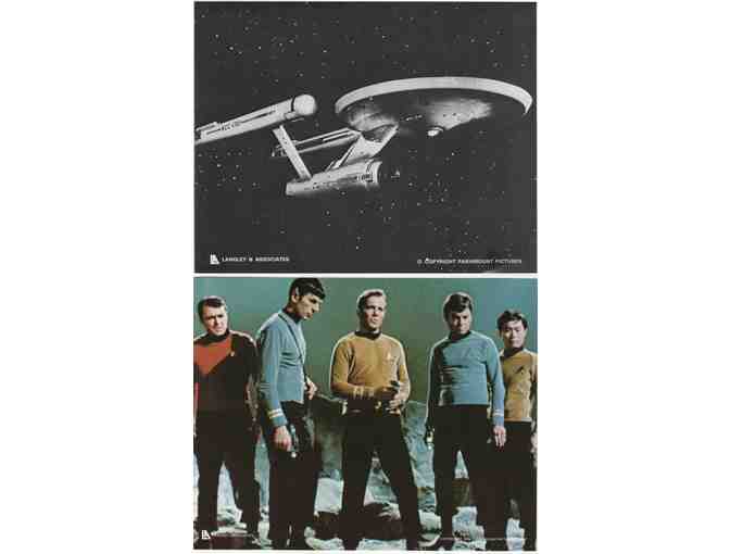 STAR TREK, 1976 LANGLEY ASSOCIATES CARDS, collectors lot