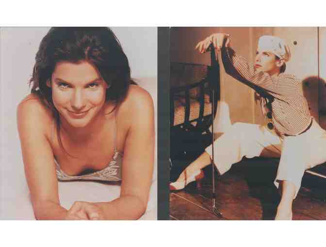 SANDRA BULLOCK, group of classic celebrity portraits, stills or photos