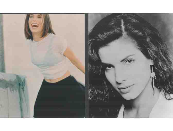 SANDRA BULLOCK, group of classic celebrity portraits, stills or photos
