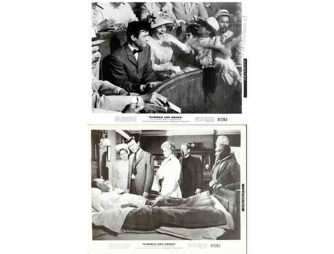 SUMMER AND SMOKE, 1961, movie stills, Laurence Harvey, Geraldine Page