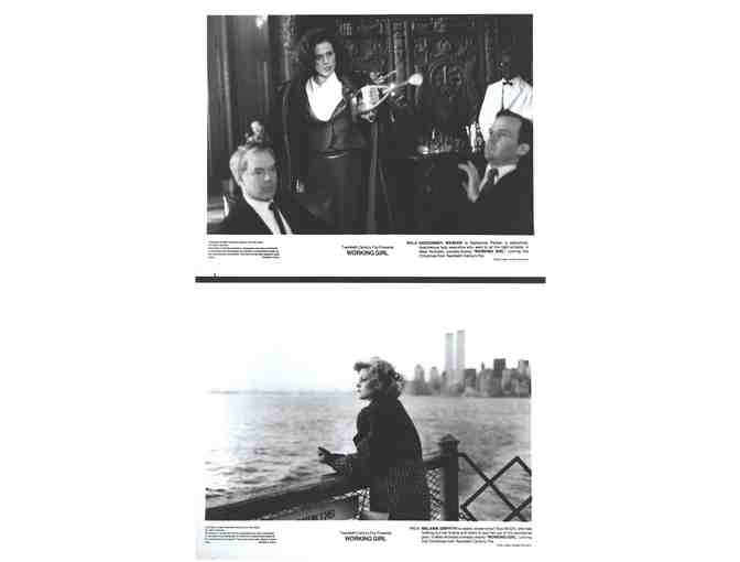 WORKING GIRL, 1988, movie stills, Harrison Ford, Sigourney Weaver