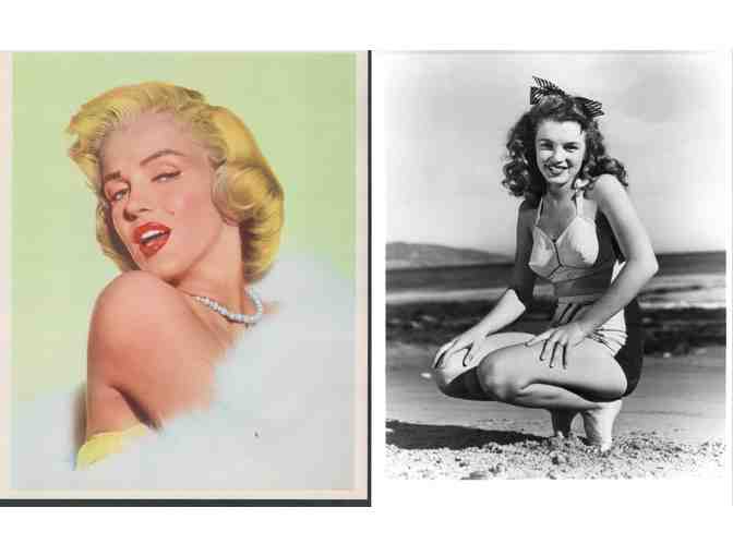 MARILYN MONROE, group of classic celebrity portraits, stills or photos