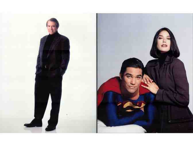 LOIS AND CLARK, photographs, Dean Cain, Teri Hatcher, Lane Smith