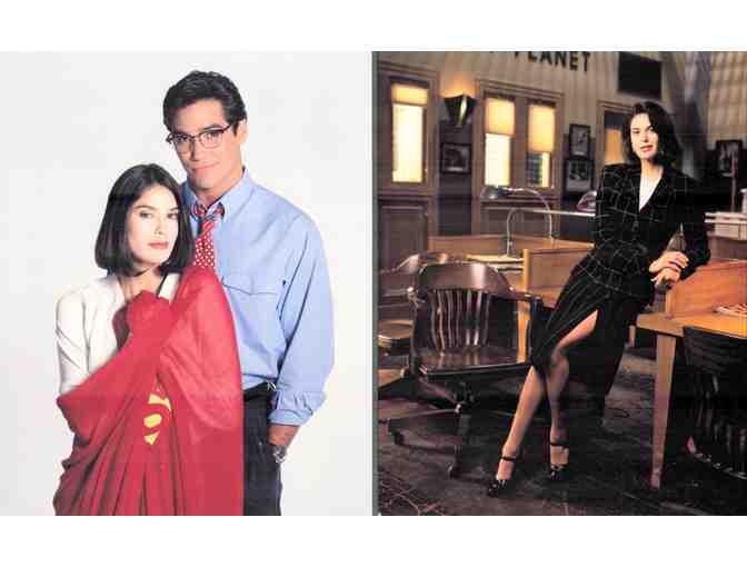 LOIS AND CLARK, photographs, Dean Cain, Teri Hatcher, Lane Smith