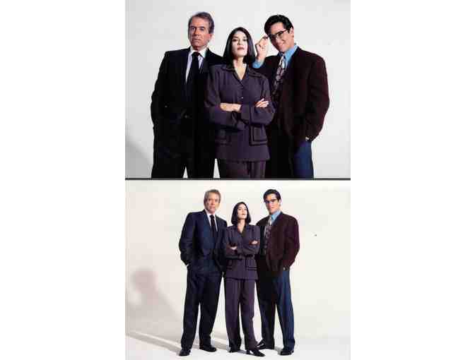 LOIS AND CLARK, photographs, Dean Cain, Teri Hatcher, Lane Smith