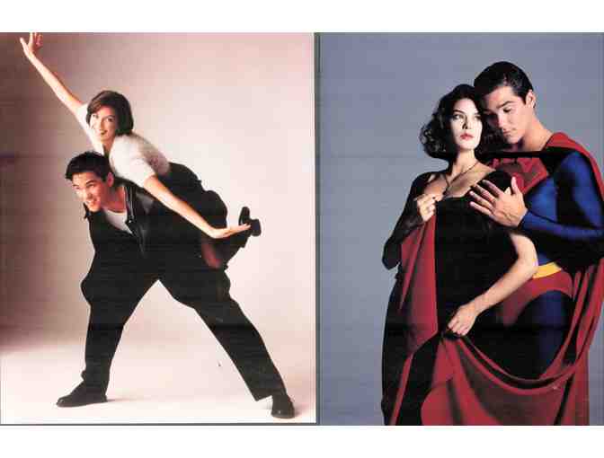 LOIS AND CLARK, photographs, Dean Cain, Teri Hatcher, Lane Smith
